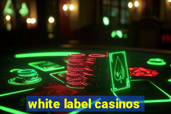 white label casinos